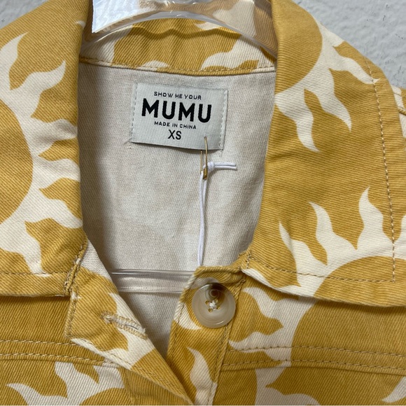 Show Me Your MuMu Cannon Romper Sun Print Size XS - Picture 4 of 4